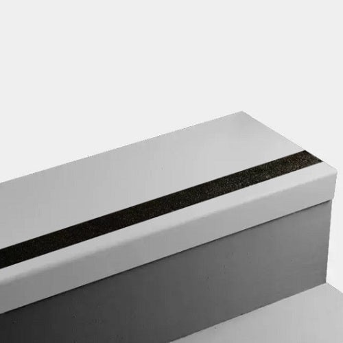 Hammered Rubber Angle Fit Stair Tread