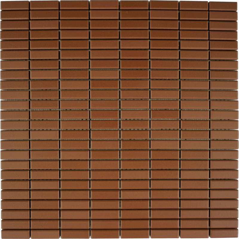 Pst3006 Noce Porcelain Mosaic - 1/2" X 1 1/2" - Matte