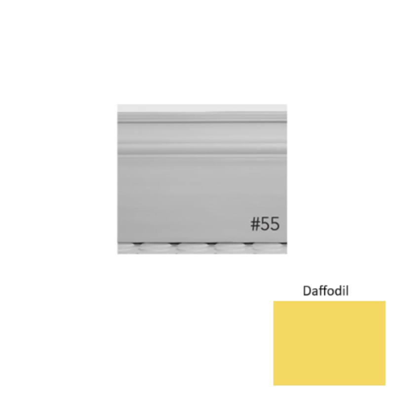 Pinnacle Plus #55 Nobility Daffodil Rubber Wall Base