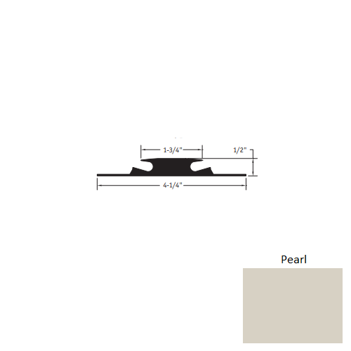Pearl Vinyl Moulding / Trim Carpet Insert Threshold