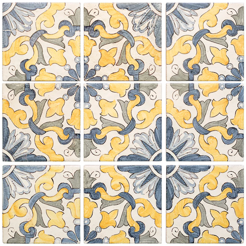 Via Lisbon Traditional Terracotta Tile - Matte - 5" x 5"