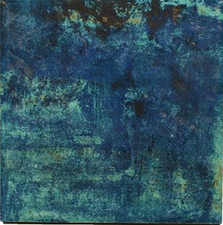 Aquatica Coral Ii Green Porcelain Tile - Glossy - 6" x 6"