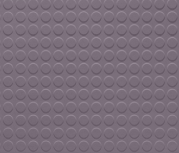 Johnsonite Shoreline Purple Raised Round Solid Color Rubber Tile - Textured