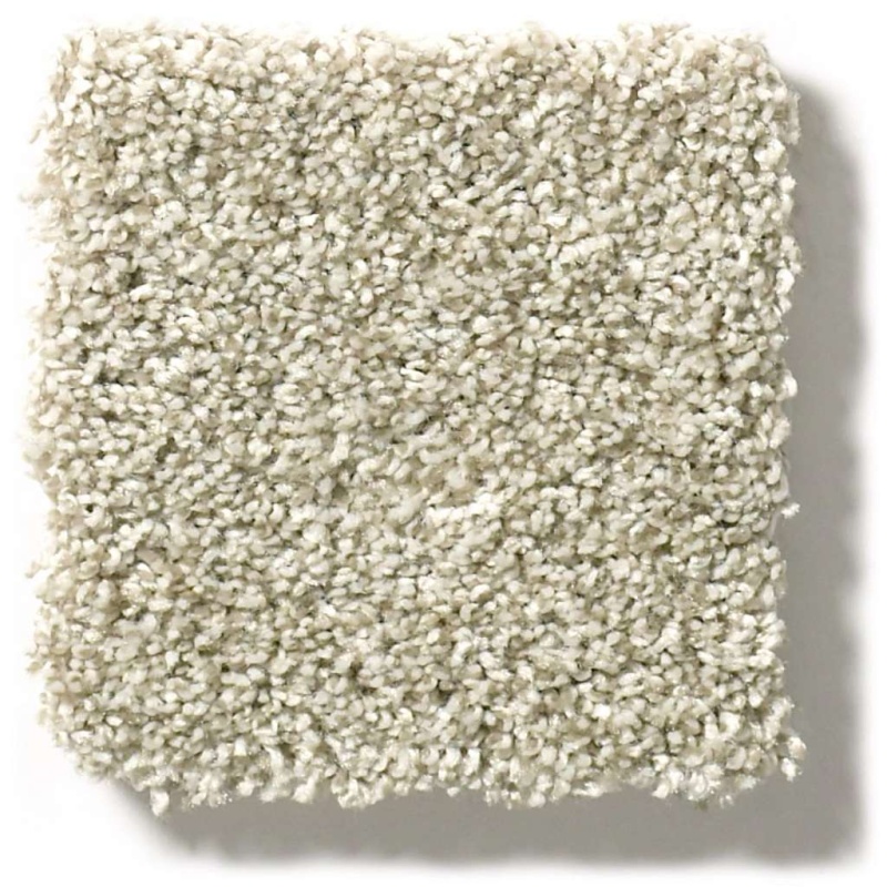 Pet Perfect Plus Just A Hint I Eggshell Polyester Carpet - Textured