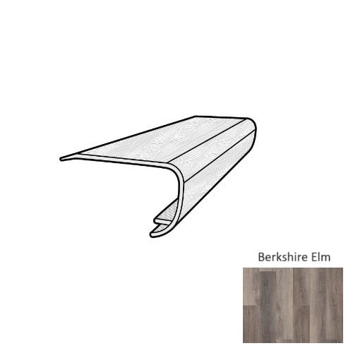 Coretec Pro Plus HD 9 Inch Berkshire Elm Overlap Stairnose