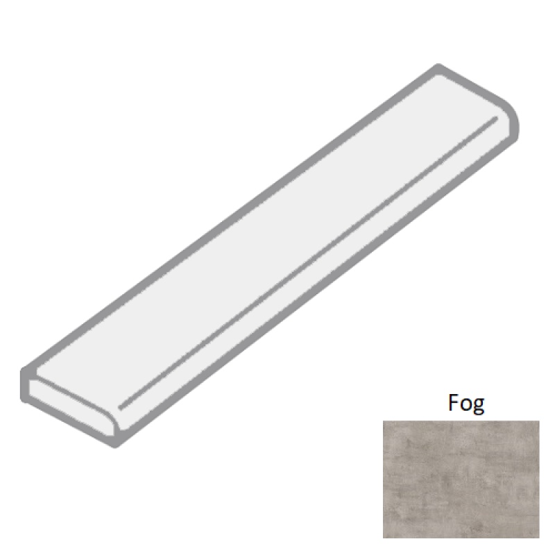 Runway Fog Porcelain Floor & Wall Trim