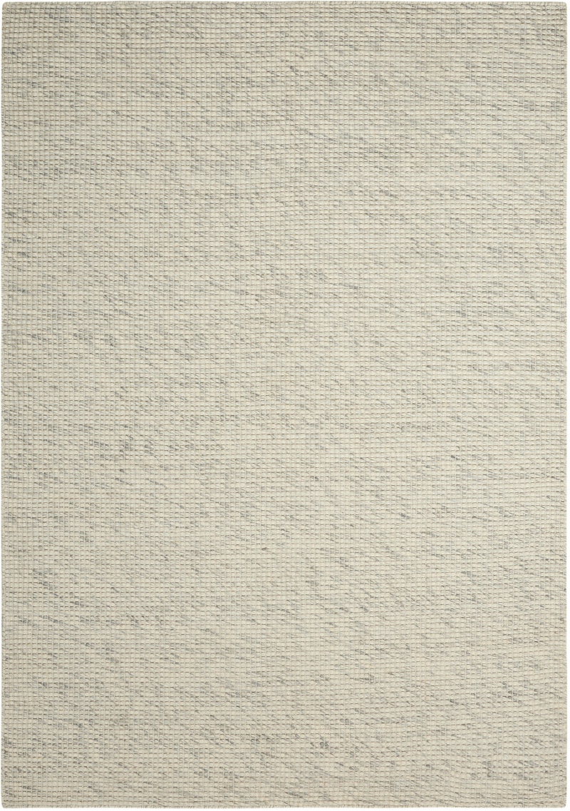 Lowland Beach Rock Wool Blend Modern Area Rug