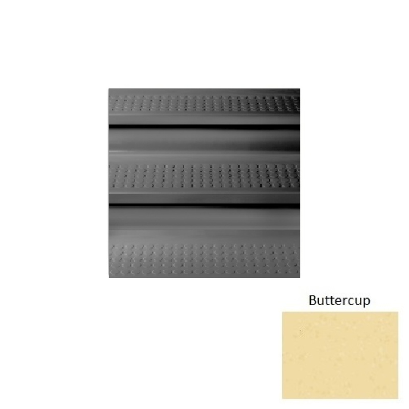 Symmetry 98 Buttercup Vantage Raised Circular Rubber (Sq) Stair Tread - Textured