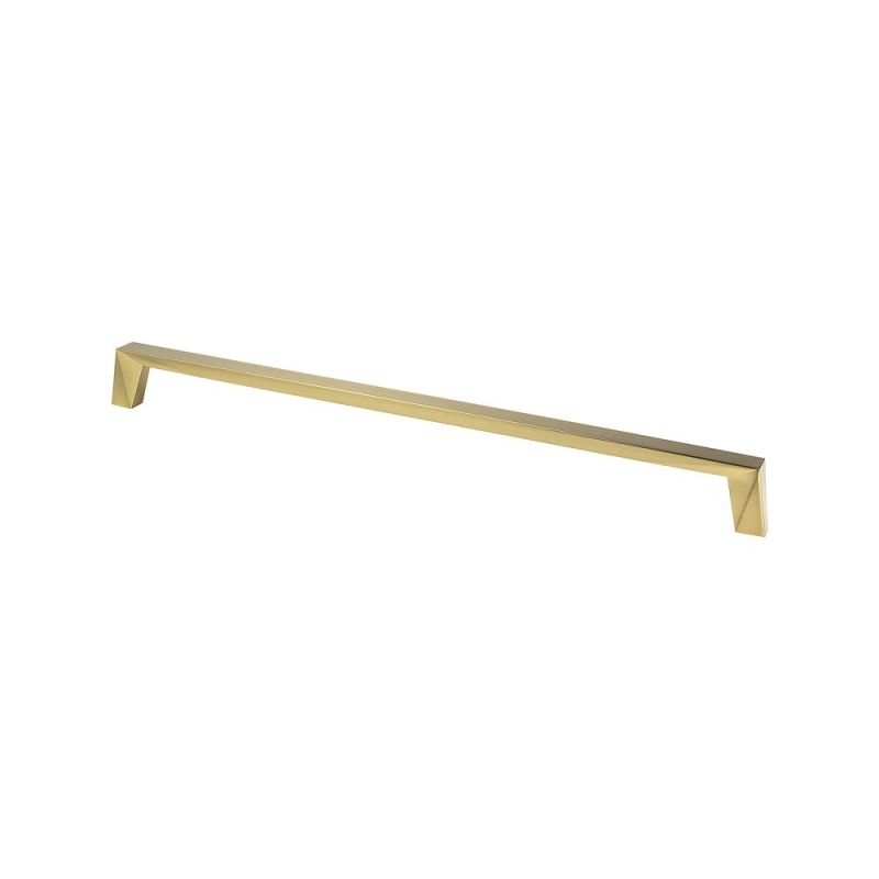 Berenson Swagger Zinc Appliance Pull - Modern Brushed Gold - 18" (457.2 Mm) Center To Center