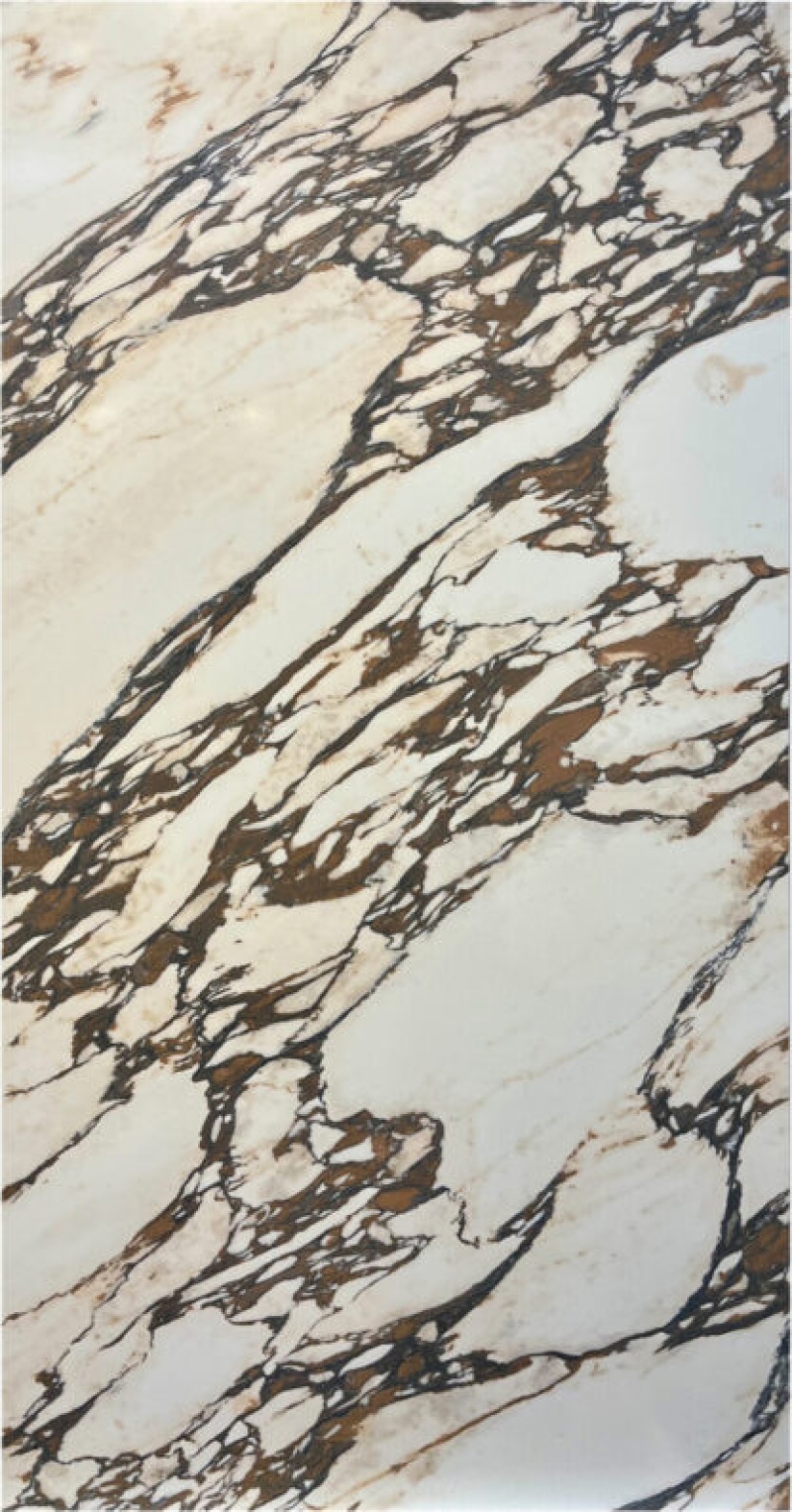 Marmora Vein Touch Pavonazzetto Porcelain Tile - Matte - 24" X 48"
