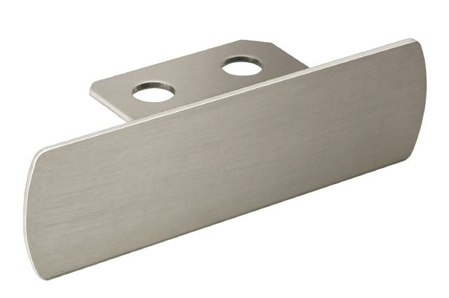Trep G B End Cap Metal Tile Edging Trim - Stainless Steel - 11/16" X 2 5/32"