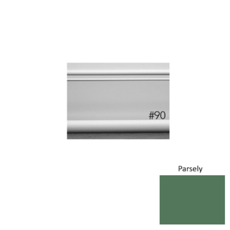 Pinnacle Plus #90 Intrigue Parsely Rubber Coil Wall Base - 4" X 60 Ft