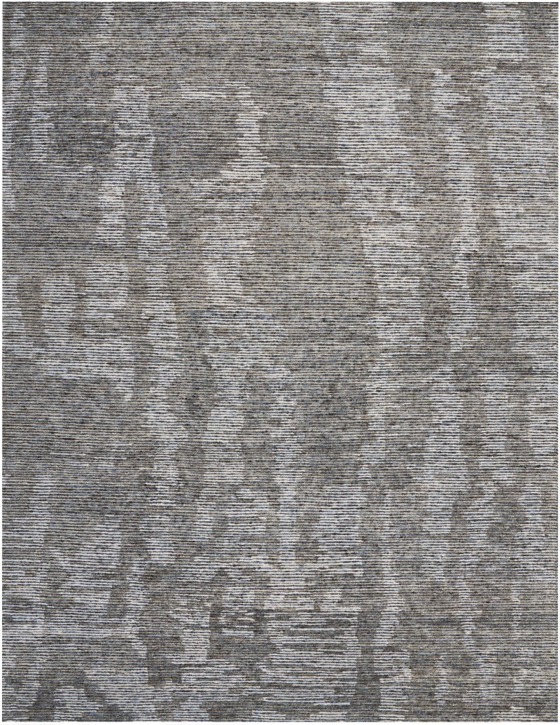 Ellora Ell03 Slate Wool Blend Modern Area Rug