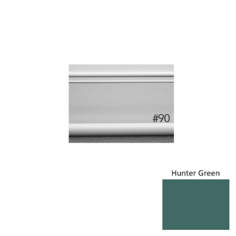Pinnacle Plus #90 Intrigue Hunter Green Rubber Coil Wall Base