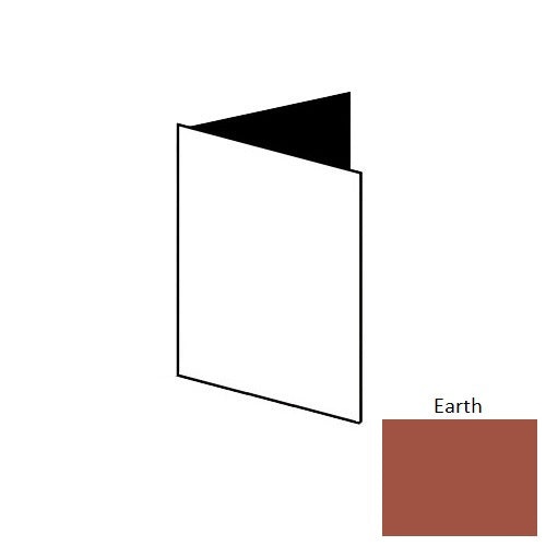 Vcb Earth Vinyl Moulding / Trim – .080" X 4" Straight Base Outside Corner