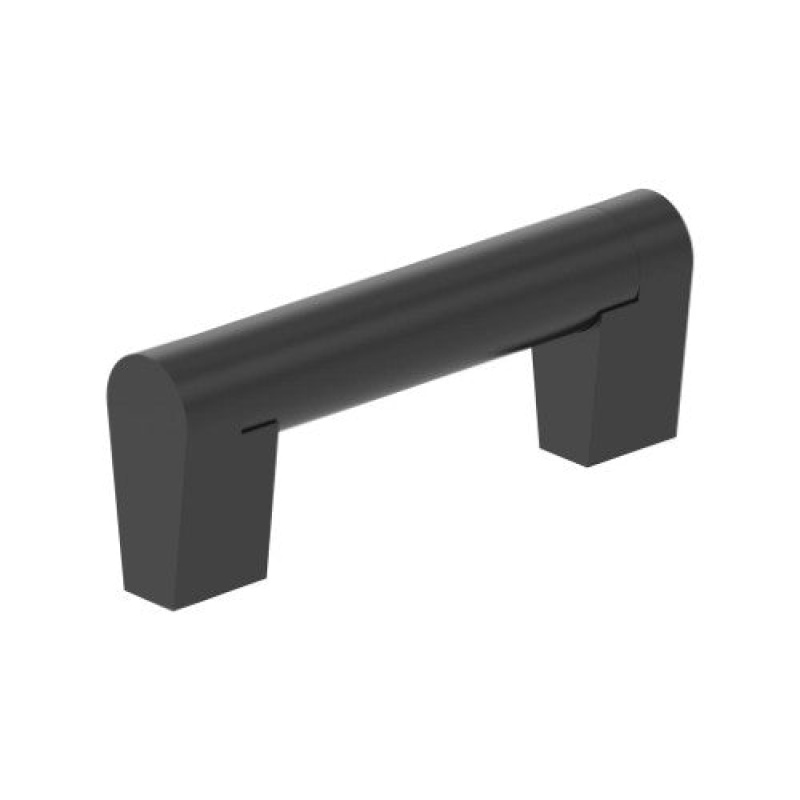Composite Zinc Bar Cabinet Pull - Matte Black