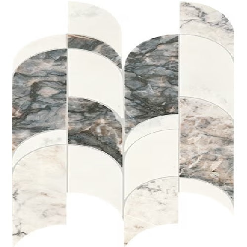 Gamma Illusive Natural Stone Mosaic - Archway - Polished