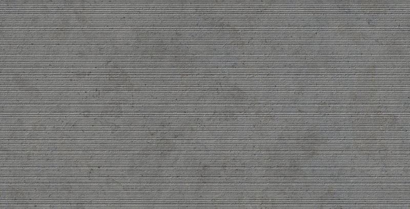 Limestone Anthracite Porcelain Tile - Structured - 24" X 48"