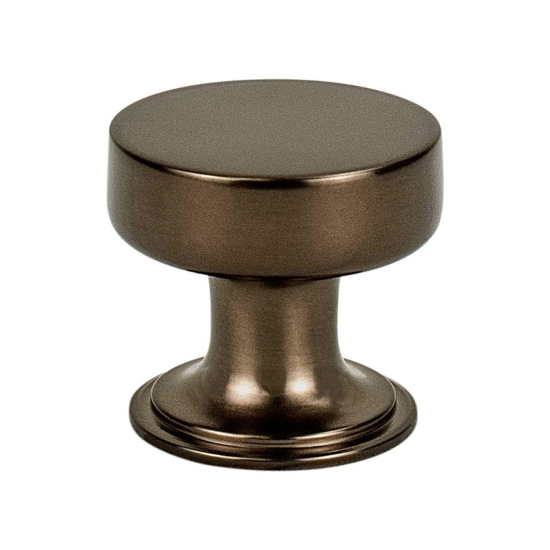 Berenson Folklore Zinc Cabinet Knob - Toasted Bronze - 1 3/16" Diameter