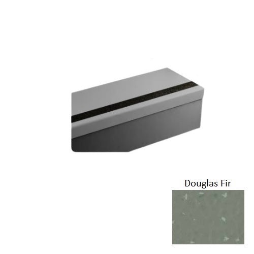 Johnsonite Douglas Fir Hammered Extended-Depth Rubber Stair Tread, 14" x 84"