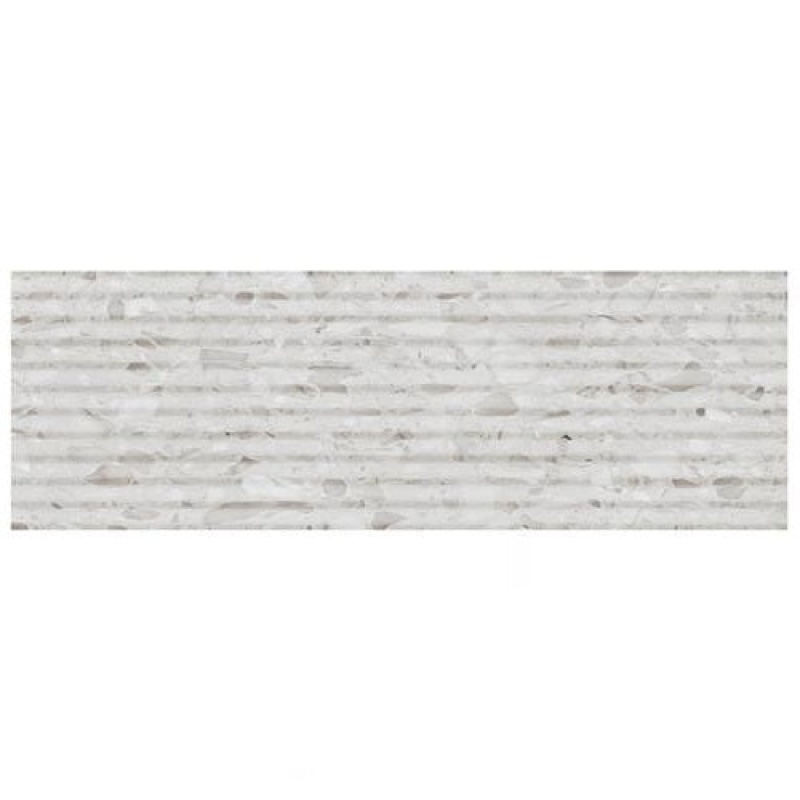 Marbilia Fluted Travertino Jungle Porcelain Tile - Satin - 15 3/4" X 47 1/4"
