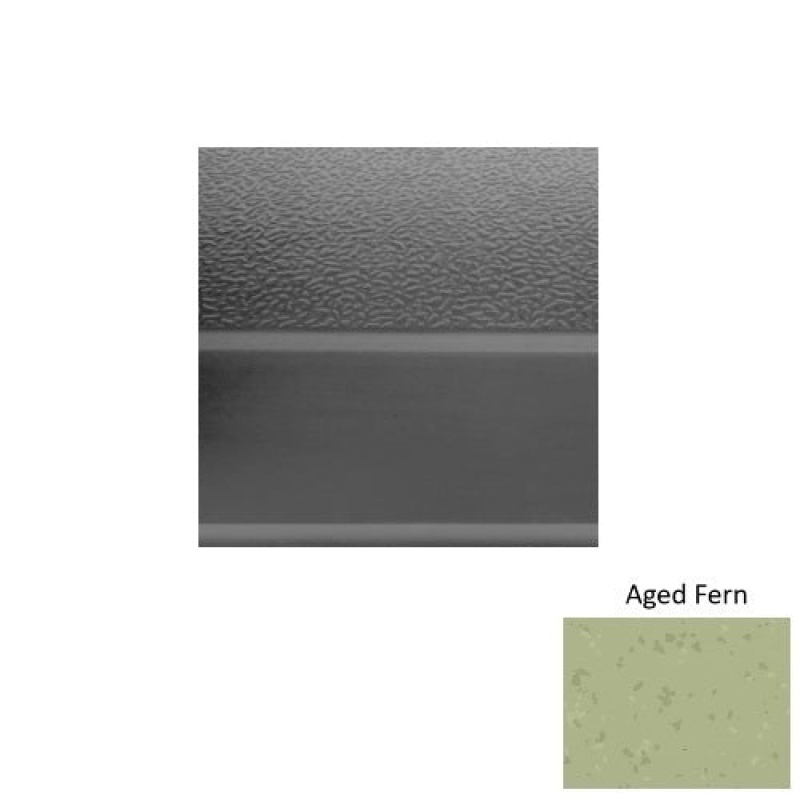 Symmetry Aged Fern Rubber Stair Tread with Kevlar