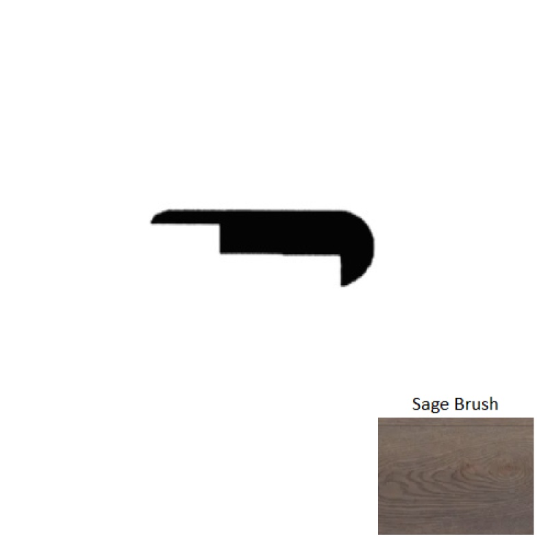Clare Valley Sage Brush Luxury Vinyl Stair Nose Trim