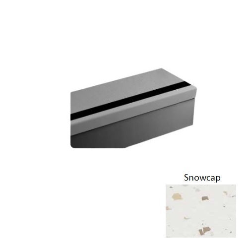 Johnsonite Snowcap Rice Paper Rubber Stair Tread