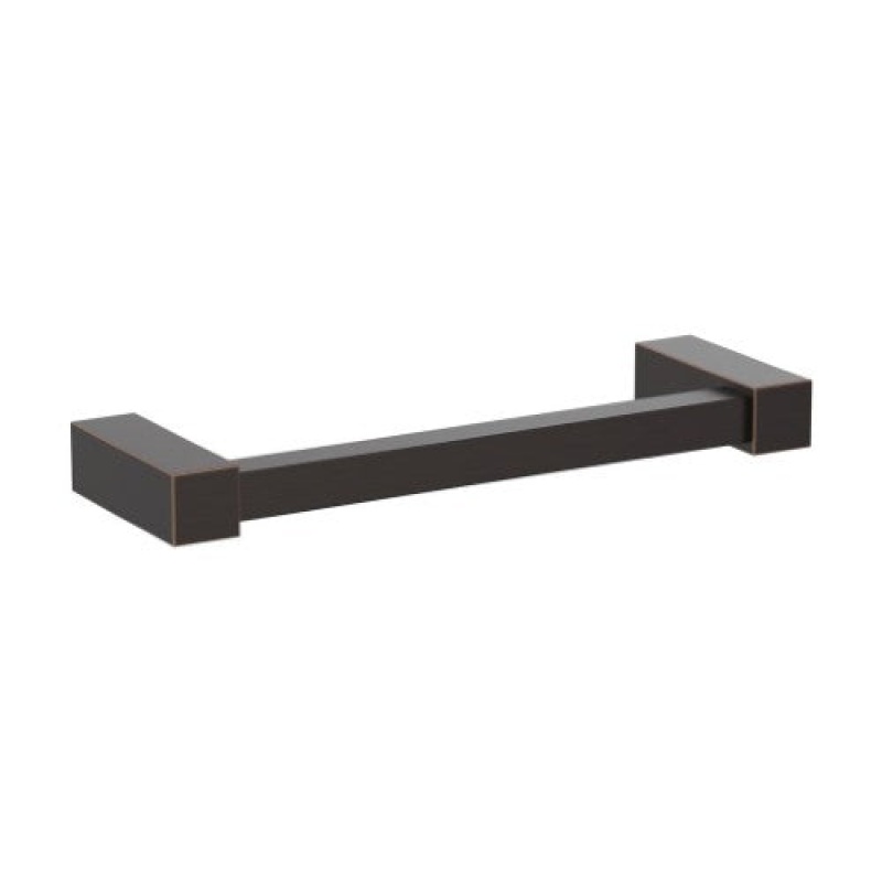 Monument Zinc & Stainless Steel Single Wall Mounted Towel Bar - Oil Rubbed Bronze