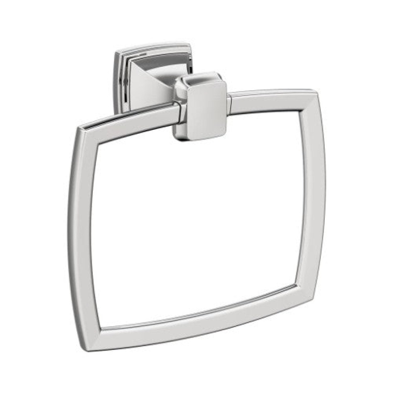 Revitalize Zinc Wall Mounted Towel Ring - Chrome - 7 1/8" (181 Mm) Length