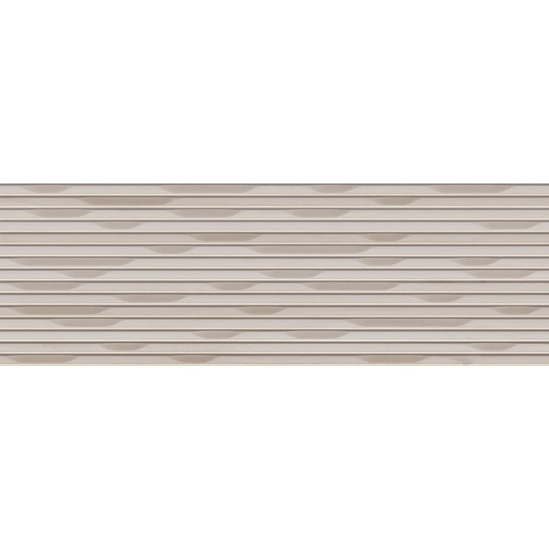 Zen Deco Blanco Ceramic Tile - Matte - 16" X 48"