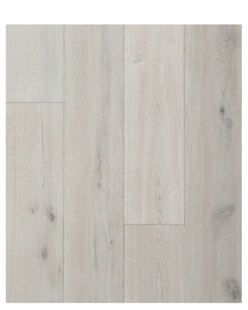 Mediterranean Bilbao Engineered Hardwood Flooring - Wire Brushed - 8" X Random Lengths