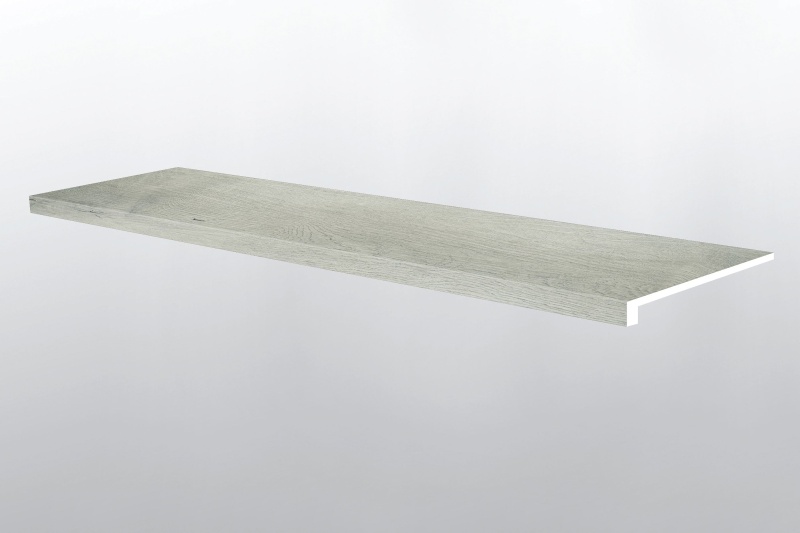 Prescott Kardigan Luxury Vinyl Moulding / Trim - 12" X 47.25" Stair Tread Eased Edge - Low Gloss