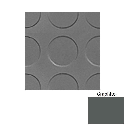 Flextones Graphite Rlt Radial Low Profile Rubber Distinct Designs Tile - Textured - 18" X 18"