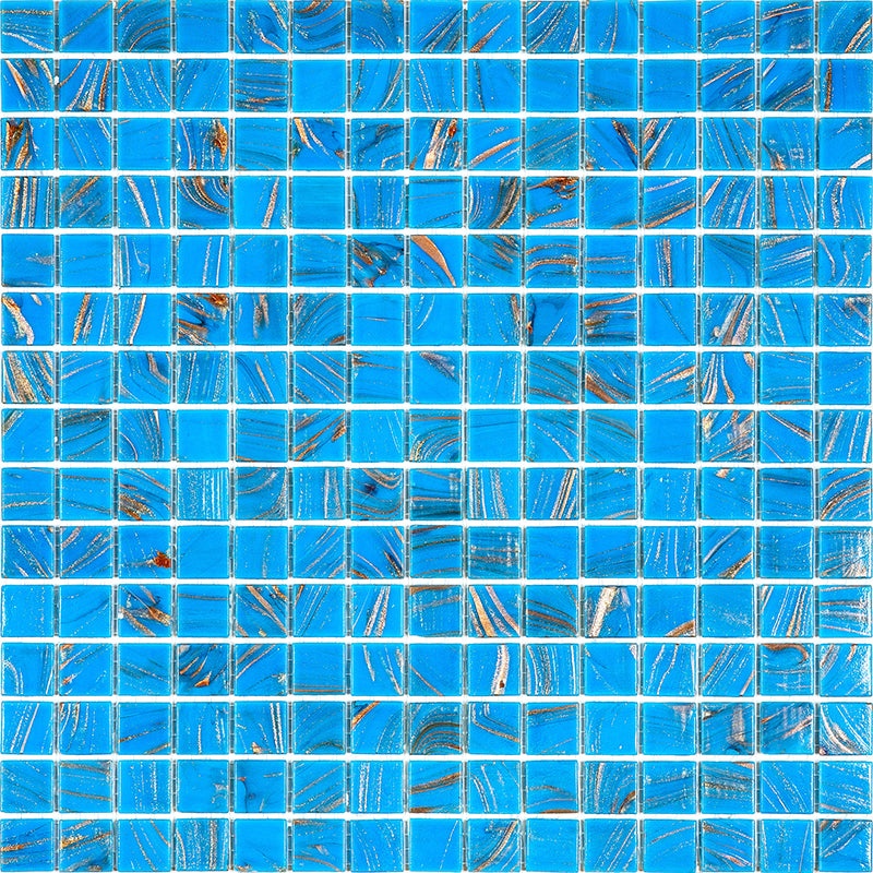 Alma Line Stella Ste316 Glass Mosaic - 0.8" X 0.8" - Glossy