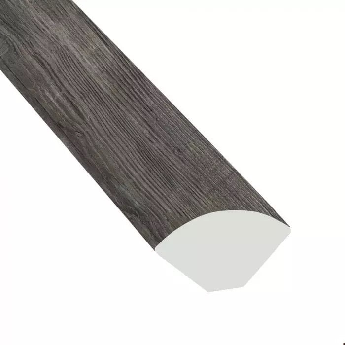 Luxury Vinyl Moulding / Trim - 0.63" x 94" Quarter Round - Low Gloss