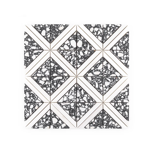 Modern Mixer Vermouth Terrazzo Mosaic - Cloven - Semi Polished