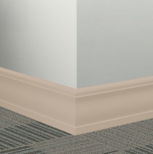 Johnsonite Beige Rubber Millwork Contoured Wall Base