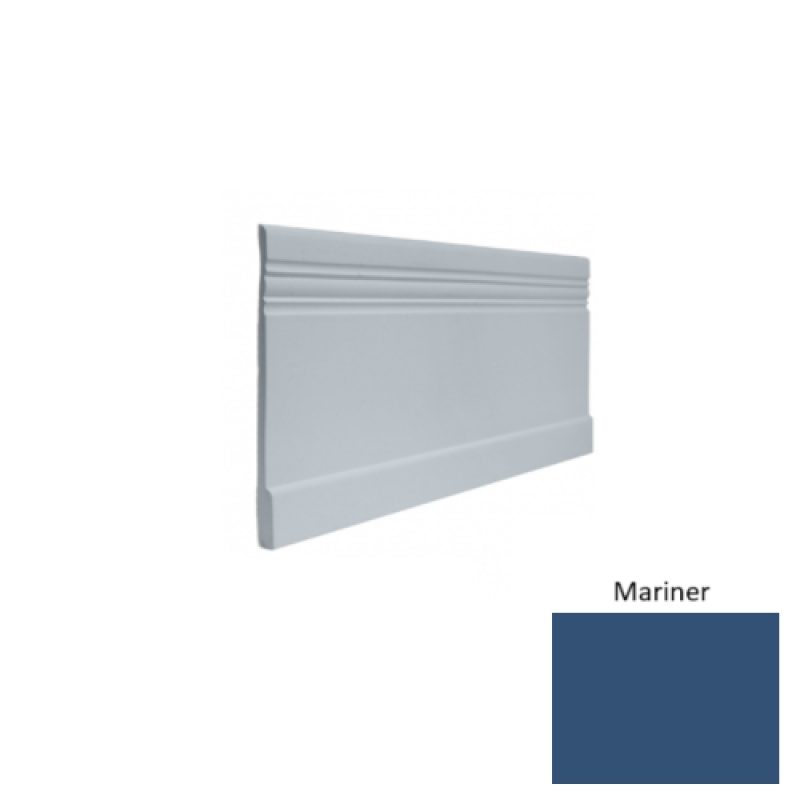Contours #10 Serenity Mariner Rubber Profiled Wall Base - Satin - 4" X 8 Ft