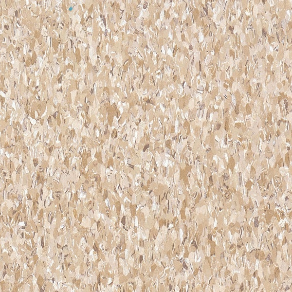 Standard Excelon Imperial Texture Cottage Tan Vinyl Composition Tile - Fast Start - 12" X 12"