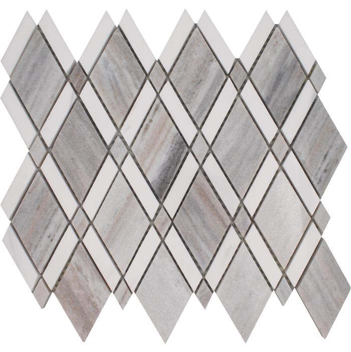 Pietra Antica Skyline Natural Stone Mosaic - Diamond - Polished
