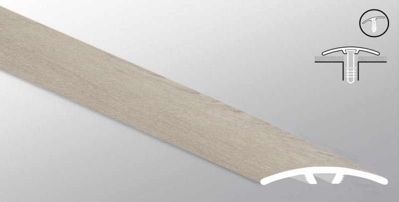 Acclima Wharton Luxury Vinyl Moulding / Trim - 1.59" X 94" Multi Purpose Trim - Low Gloss