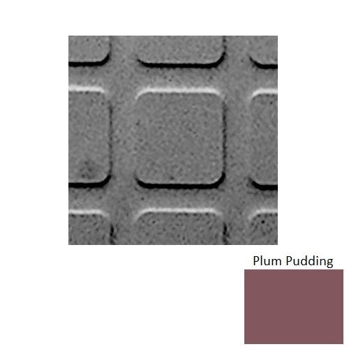 Flextones Plum Pudding Sq Square 2 Rubber Distinct Designs Tile - Textured - 18" X 18"