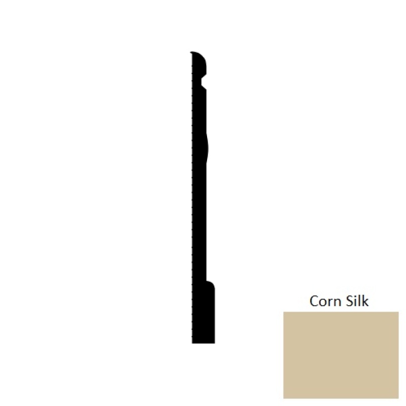 Corn Silk Enchanted SCN Rubber Wall Base