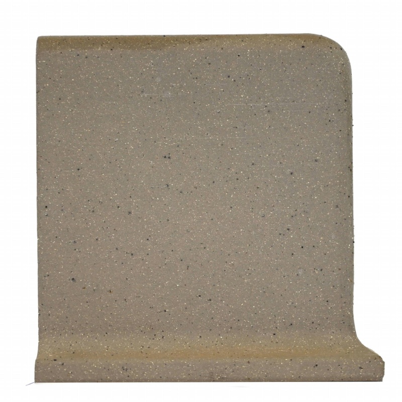 Ironspot Puritan Grey Quarry Floor Trim - 6" X 6" Left Cove - Matte