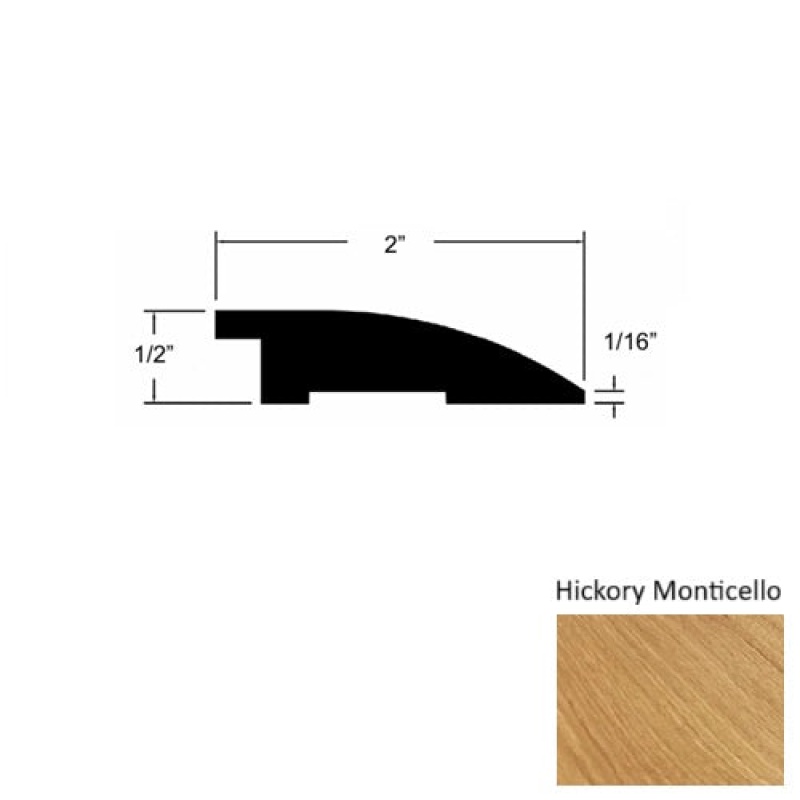 Napa Hickory Monticello 2" x 78" Reducer