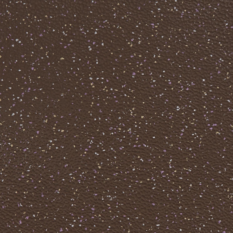 Johnsonite Brownout Triumph Multifunctional And Sports Slide Lock Rubber Tile Flooring - Hammered - 24" X 24"