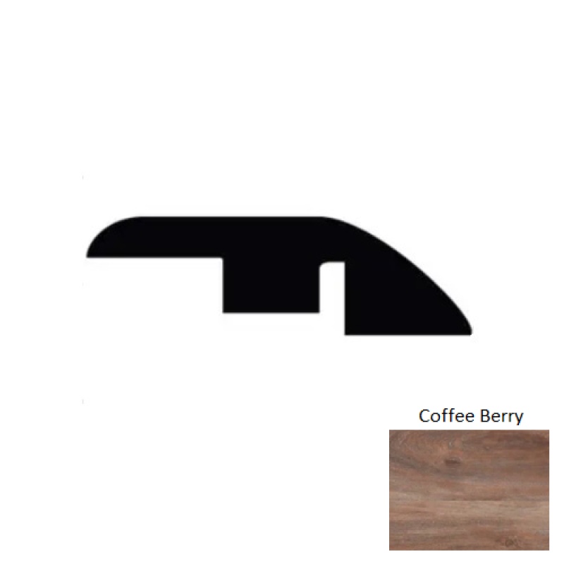 The Pacific Oak Coffee Berry Luxury Vinyl Reducer Trim
