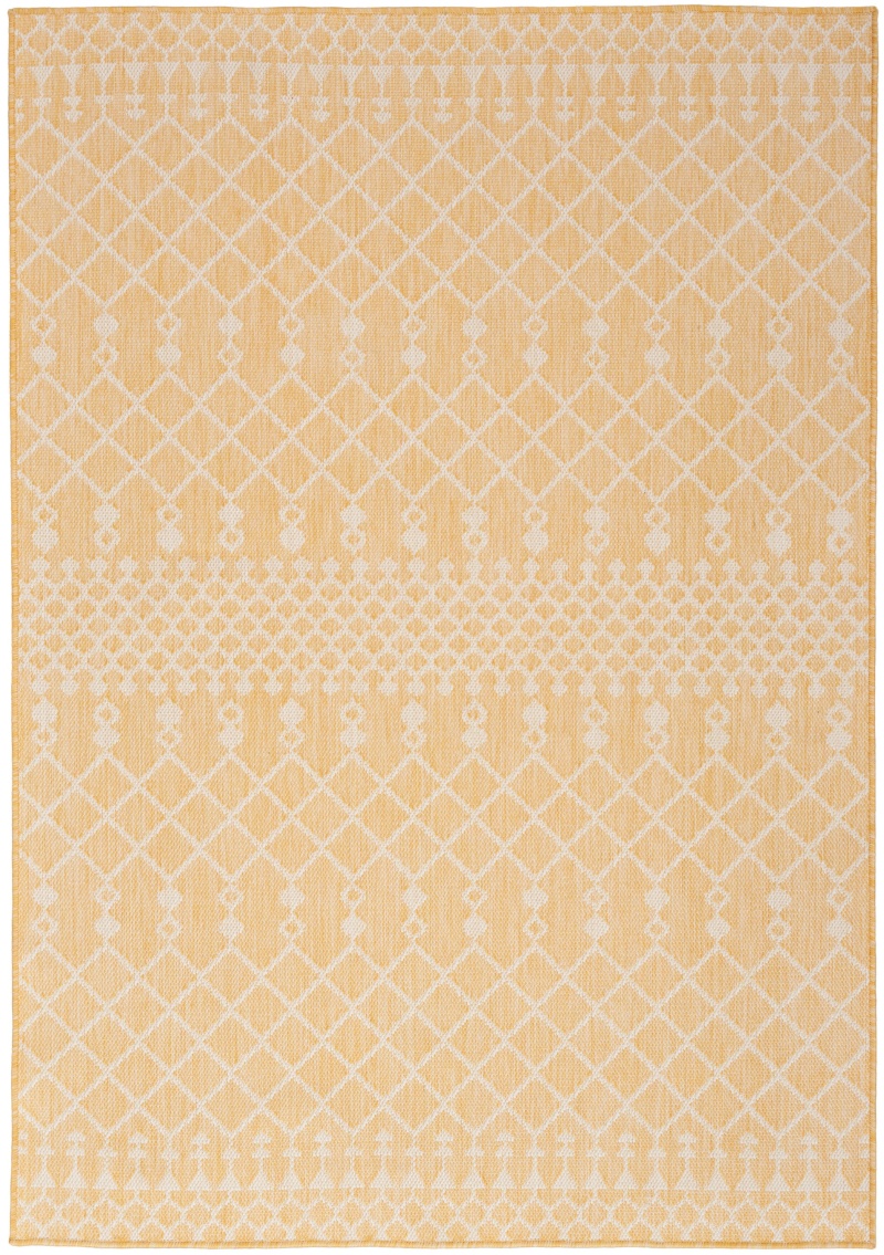 Positano Yellow Pos02 Modern Area Rug