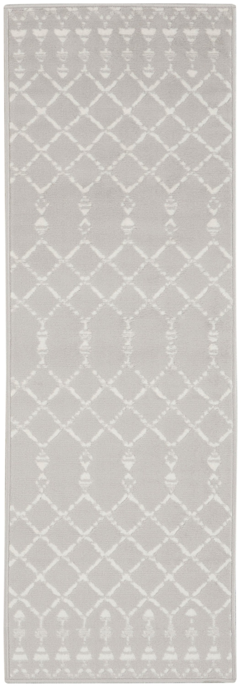 Whimsicle Whs02 Grey Bohemian Area Rug Runner